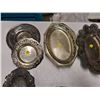 Image 2 : lot of silver plated trays