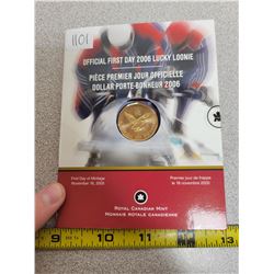 2006 Official first day lucky toonie