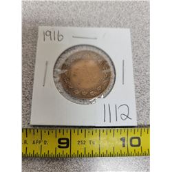 1916 large penny