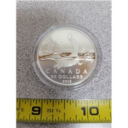2015 $50 coin Beaver