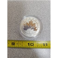 2012 $10 coin Maple Leaf