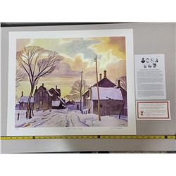 "Winter in the Village" by A.J. Casson - group of seven member