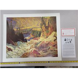 "River & Rapids" by J.E.H Macdonald - group of seven member