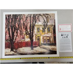 "Snowfall" by Lawren Harris - group of seven member