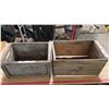 Image 1 : 2 Wooden Crates