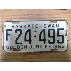 1955 license plate