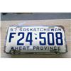Image 1 : 1957 license plate