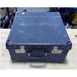 vintage accordian in case w/ music books