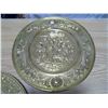 Image 3 : 2 brass hanging display plates 17"