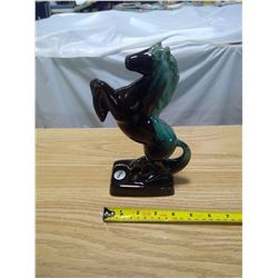 blue mountain pottery horse