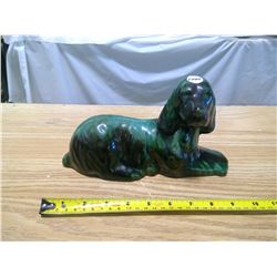 blue mountain pottery dog