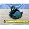Image 1 : blue mountain pottery swan (has repairs)