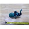Image 3 : small blue mountain pottery elephant