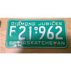 1965 license plate