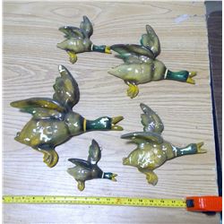 vintage hanging duck décor