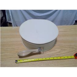 vintage pink lady torcan portable hair dryer in case