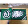 Image 4 : roughriders vhs & brand new window flags