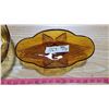 Image 3 : Amber Glass Bowl & Dish