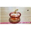 Image 2 : Glass Apple  Bowl