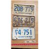Image 1 : Lot 3 1976 Sask. Licence Plates