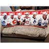 Image 1 : Coca-Cola Allstar cardboard sign NHL 6' X 2'