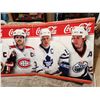 Image 2 : Coca-Cola Allstar cardboard sign NHL 6' X 2'
