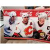 Image 4 : Coca-Cola Allstar cardboard sign NHL 6' X 2'