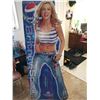 Image 1 : Pepsi Britney Spears life size cardboard sign