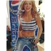 Image 3 : Pepsi Britney Spears life size cardboard sign