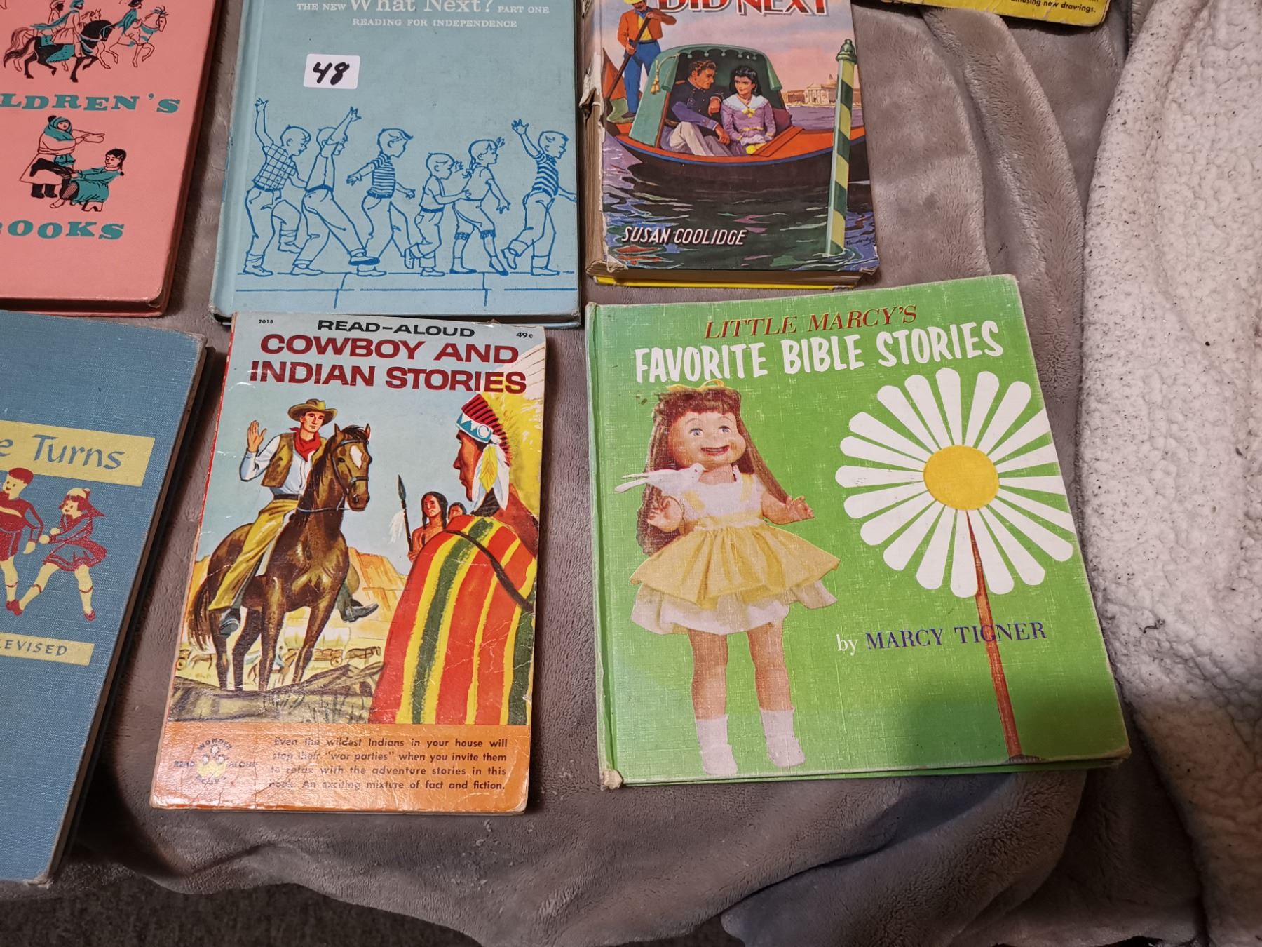 Lot of books, some school books