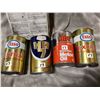 Image 2 : Lot of oil tins, 5 tins