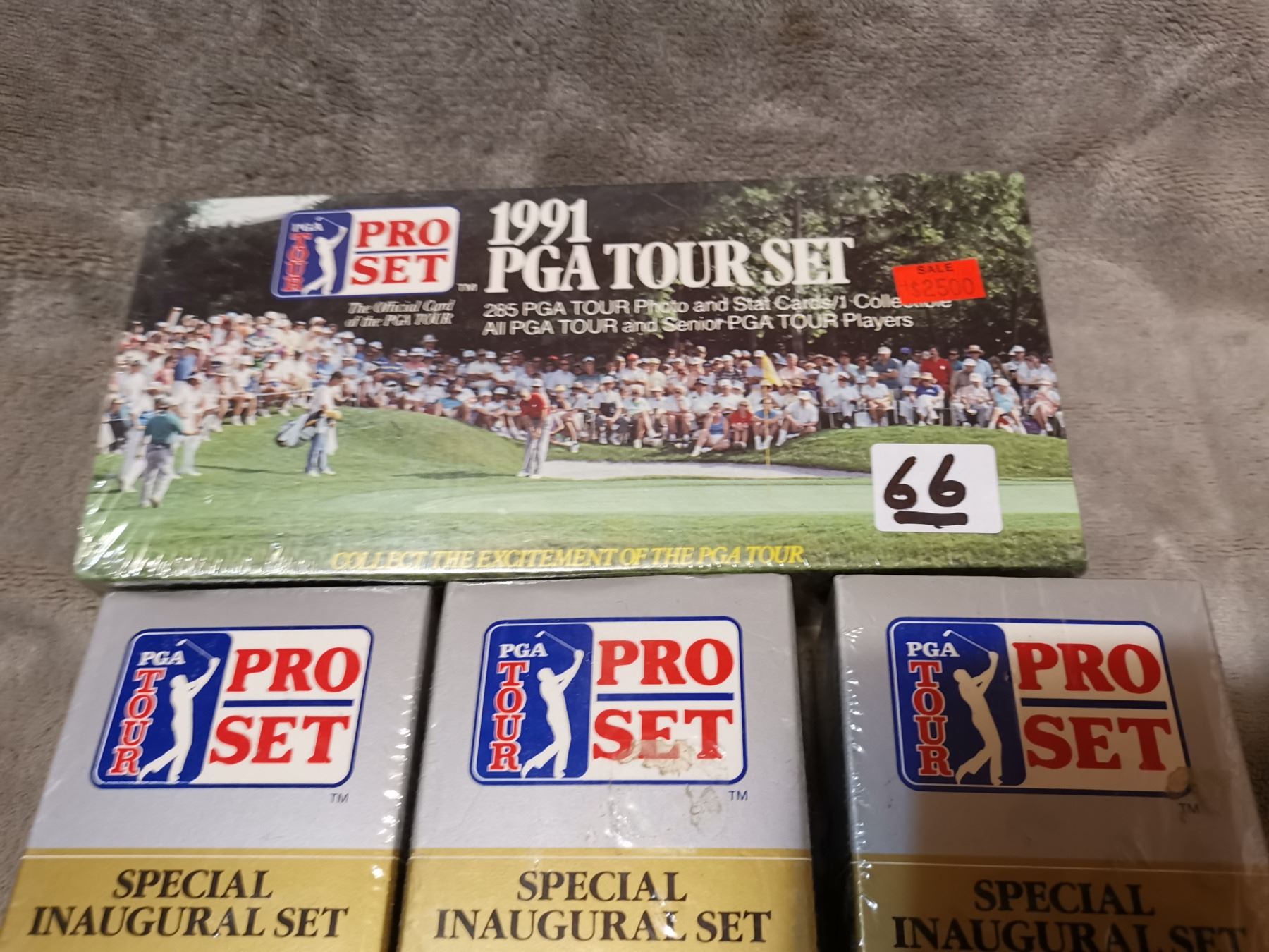 5 boxes of PGA cards, never opened Schmalz Auctions