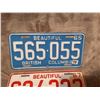 Image 2 : 1965 & 1967 B.C. license plates