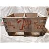 Image 2 : 7UP wooden pop bottles crate