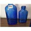 Image 4 : Blue & Coblat blue bottles, older