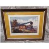 Image 1 : 22" X 17" Antique original print, American express train