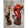 Image 1 : 2 Blue Mountain Pottery flamingos (13" tall)
