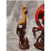 Image 4 : 2 Blue Mountain Pottery flamingos (13" tall)