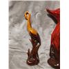 Image 6 : 2 Blue Mountain Pottery flamingos (13" tall)