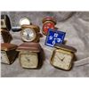Image 2 : Huge lot of vintage travel alarm clocks, as is
