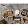 Image 5 : Huge lot of vintage travel alarm clocks, as is