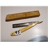 Image 1 : Boker bone handle straight razor