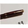 Image 3 : reddish 14k gold NIB unknown fountain pen, Canada