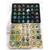 Image 1 : 2 trays of larger marble shooters