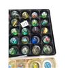 Image 4 : 2 trays of larger marble shooters
