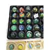 Image 5 : 2 trays of larger marble shooters
