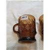 Image 4 : 3 Fireking pale brown mugs