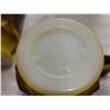 Image 4 : 4 Fireking mugs yellow/brown