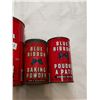 Image 3 : Blue Ribbon baking powder tin lot