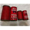Image 4 : Blue Ribbon baking powder tin lot